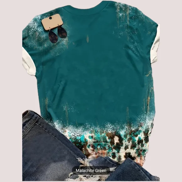 👯 Some of Y'alls Cornbread Ain't Done In The Middle Malachite Green Graphic Tee - Picture 2 of 6